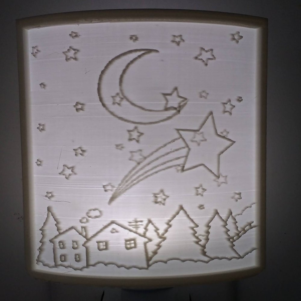 Wall plug led night light | Comet